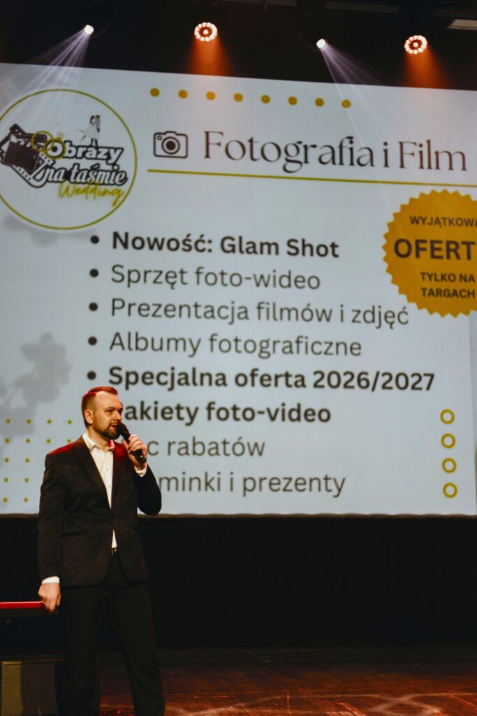 Targi Ślubne Toruń 2026 – Scena, kulisy i nasze podejście do pracy foto-wideo